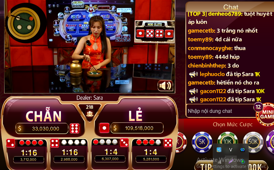 Thuật ngữ trong xóc đĩa Livestream Sunwin là gì?