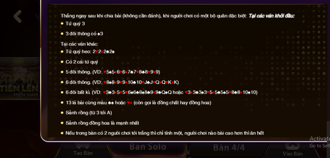Hãy ghi nhớ các lá bài đã được đánh ra