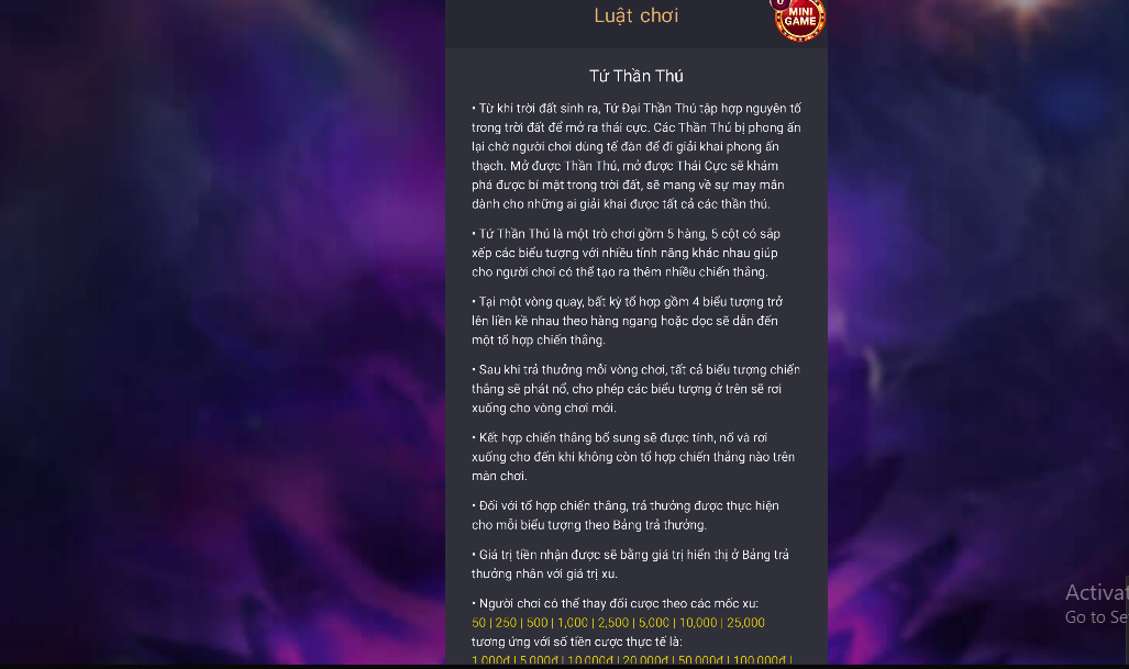 Đôi nét về game nổ hũ Thần Thú 4